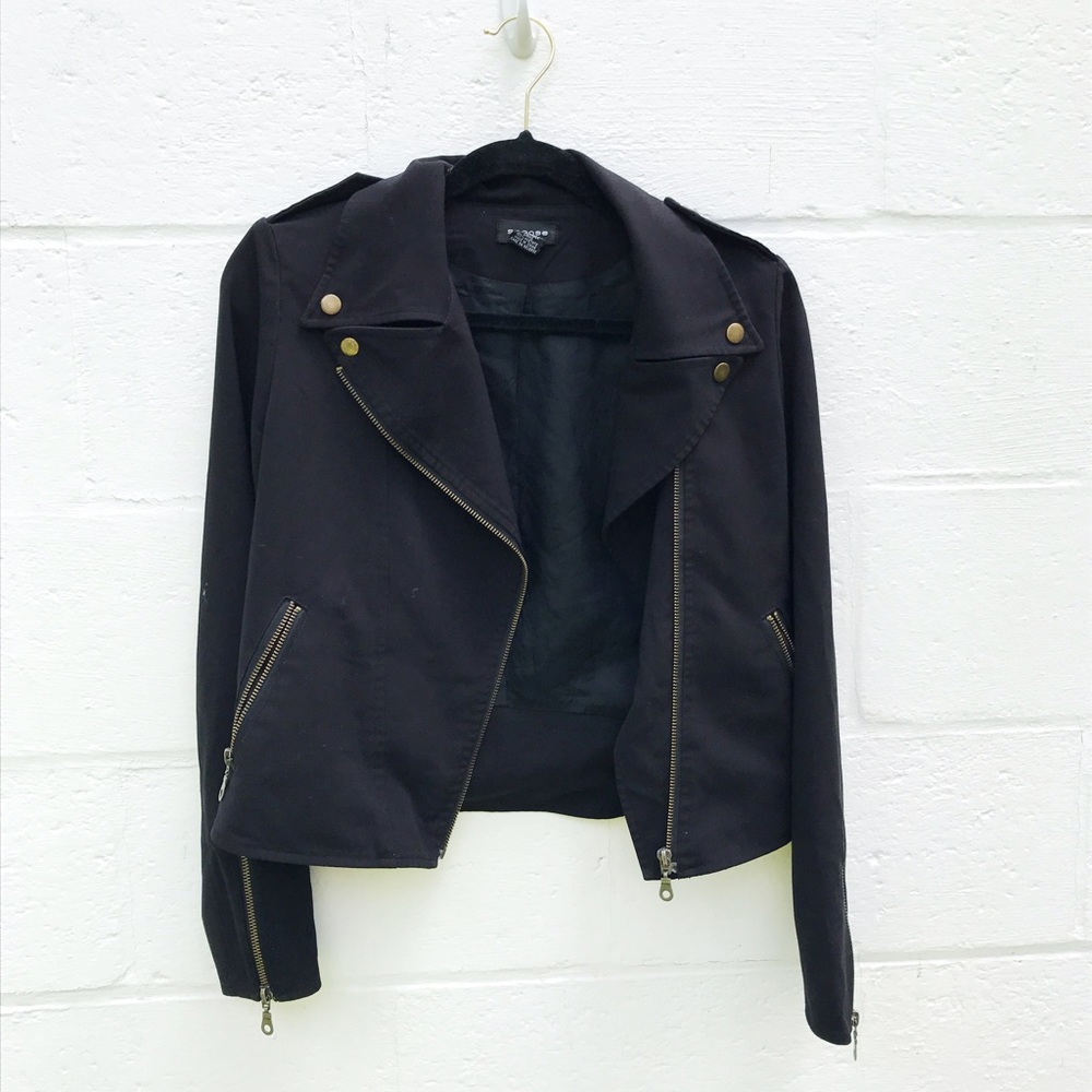 Spense cotton moto jacket