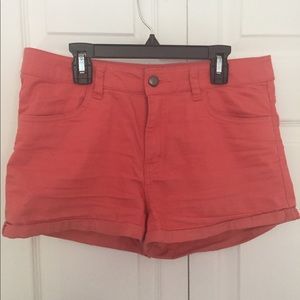 Coral shorts