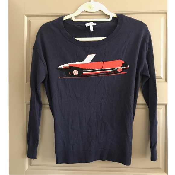 Joie Sweaters - Retro Car Convertible sweater