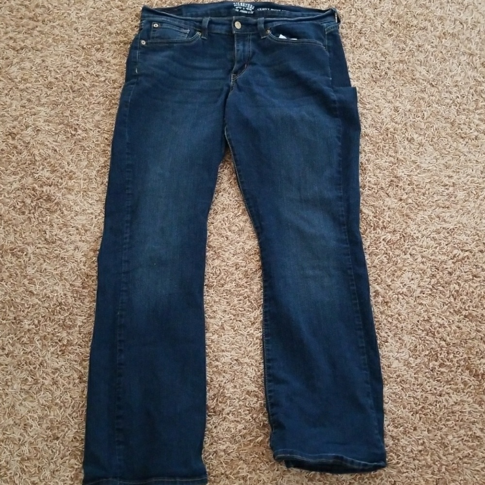 Levi curvy boot cut jeans