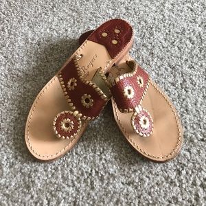 Garnet and Gold Jack Rogers