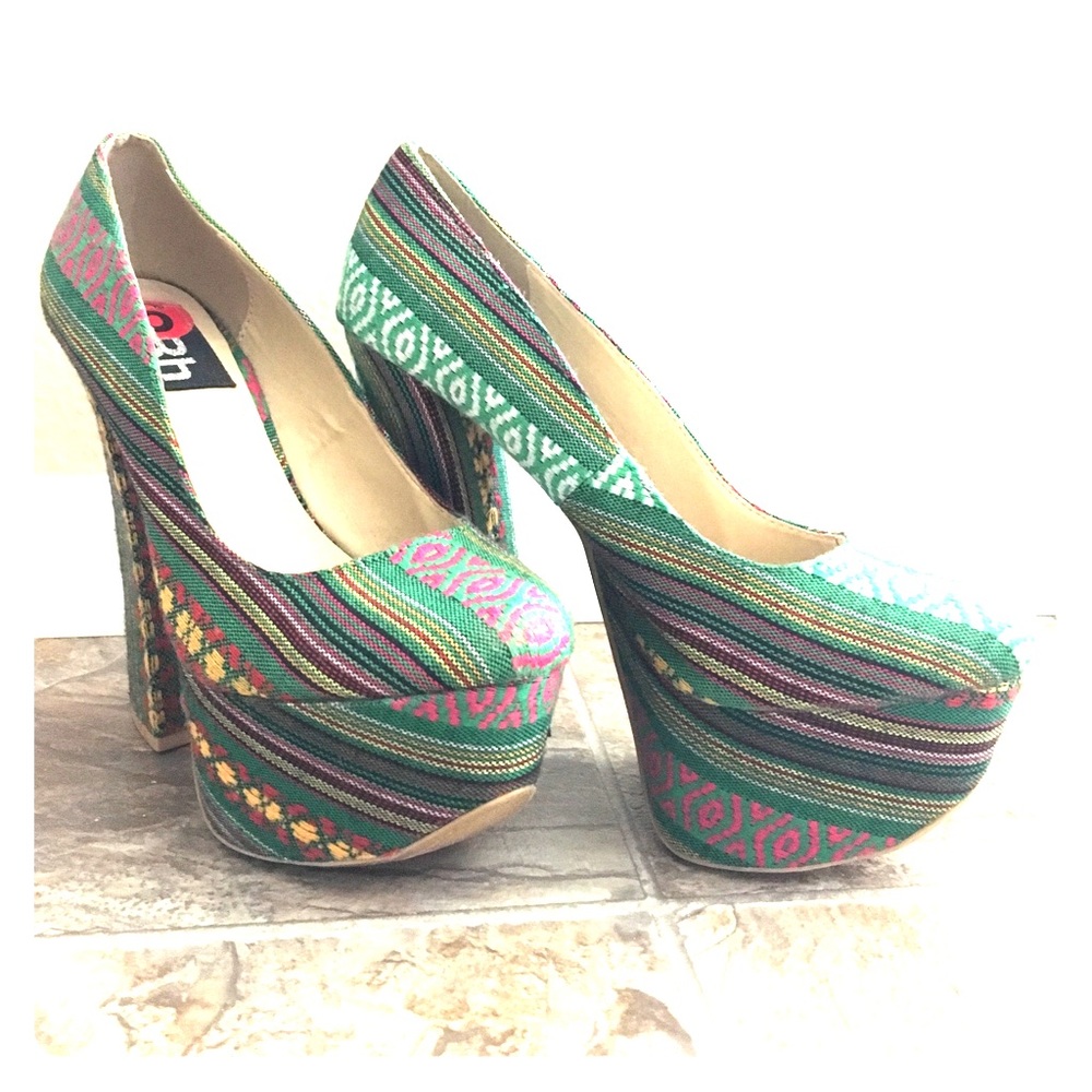 Funky platform heels!