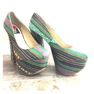 Funky platform heels!