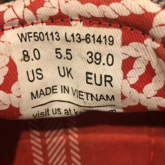 Navy keds - Picture 8 of 8