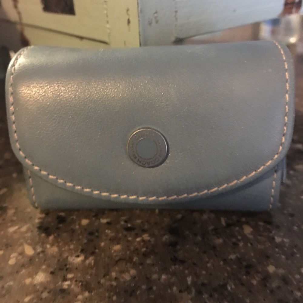 Authentic Coach contact lens case