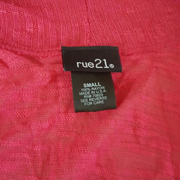 Pink Open Cardigan - Picture 2 of 2