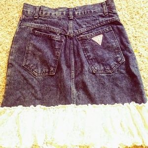 Guess Vinatge skirt from 1986