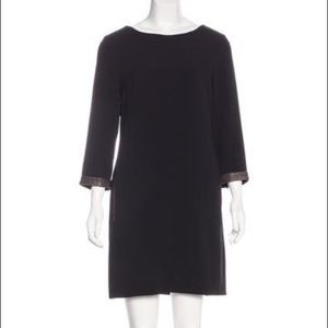 Rag and Bone Leather Trim Dress