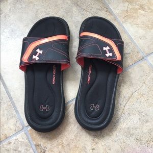 Under armor slides. Slightly used