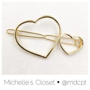 Hearts Barrette