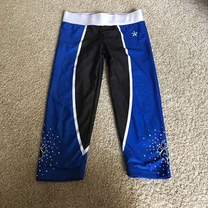 cheer athletics capri leggings