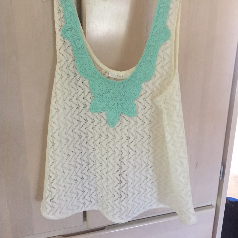 OFF white box crop top