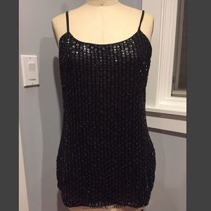 Romeo + Juliet couture Beaded Sequin Cami Size M