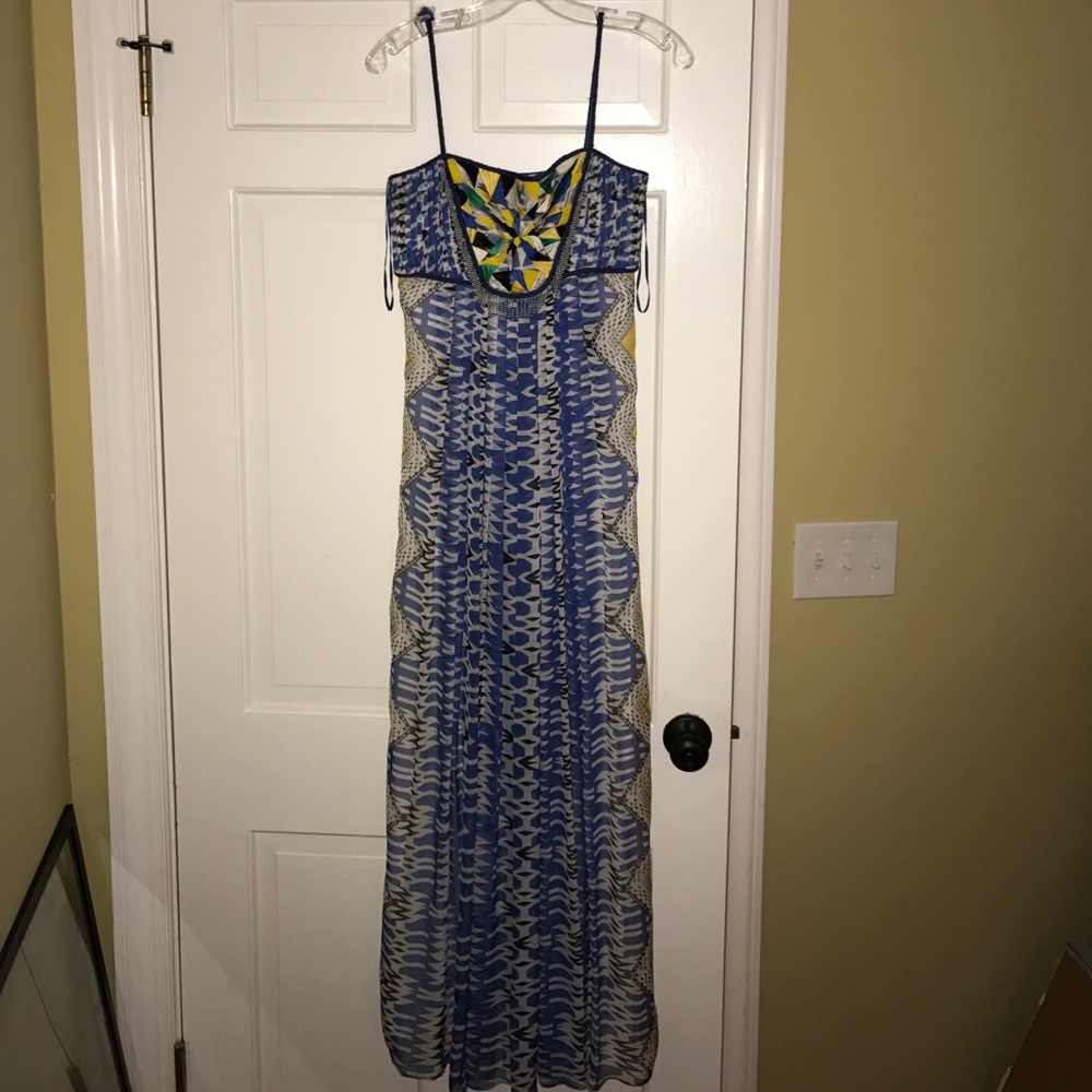 Anthropologists maxi dress