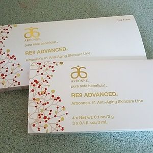 New Arbonne Re9 Advanced 2 pack