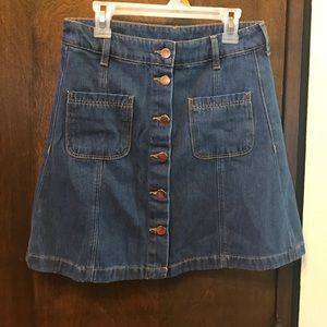 H&M denim skirt