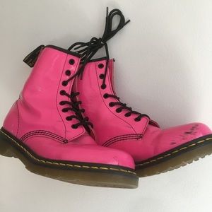 Hot Pink Dr. Martens