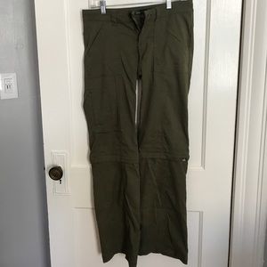 Prana zip off pants