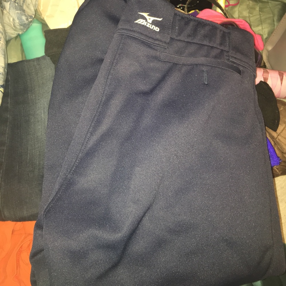 Navy Mizuno pants