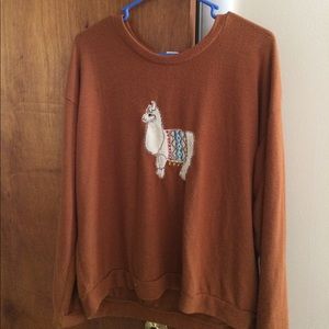 Wet seal llama long sleeve
