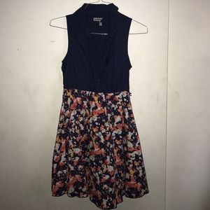 A line Floral Dress