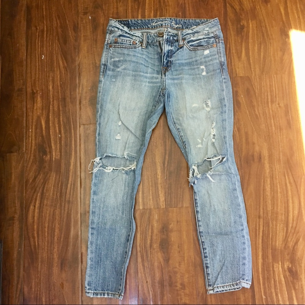 AEO Slouchy Boyfriend Jeans