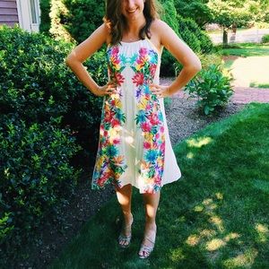 Promod tropical maxi dress