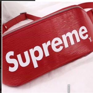 Louis Vuitton Bags | Supreme X Fanny Pack Red | Poshmark