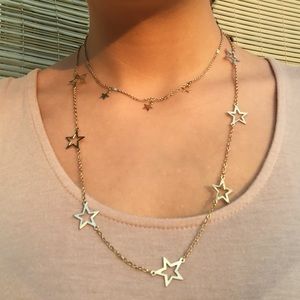 Two star necklaces