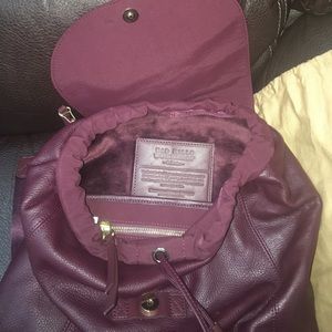 Herschel leather backpack perfect condition