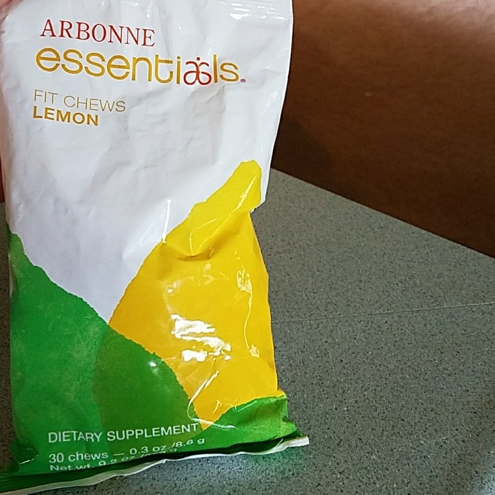 Arbonne lemon fit chews