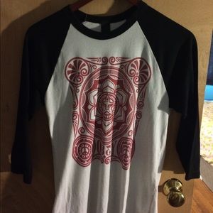 Obey make art baseball tee