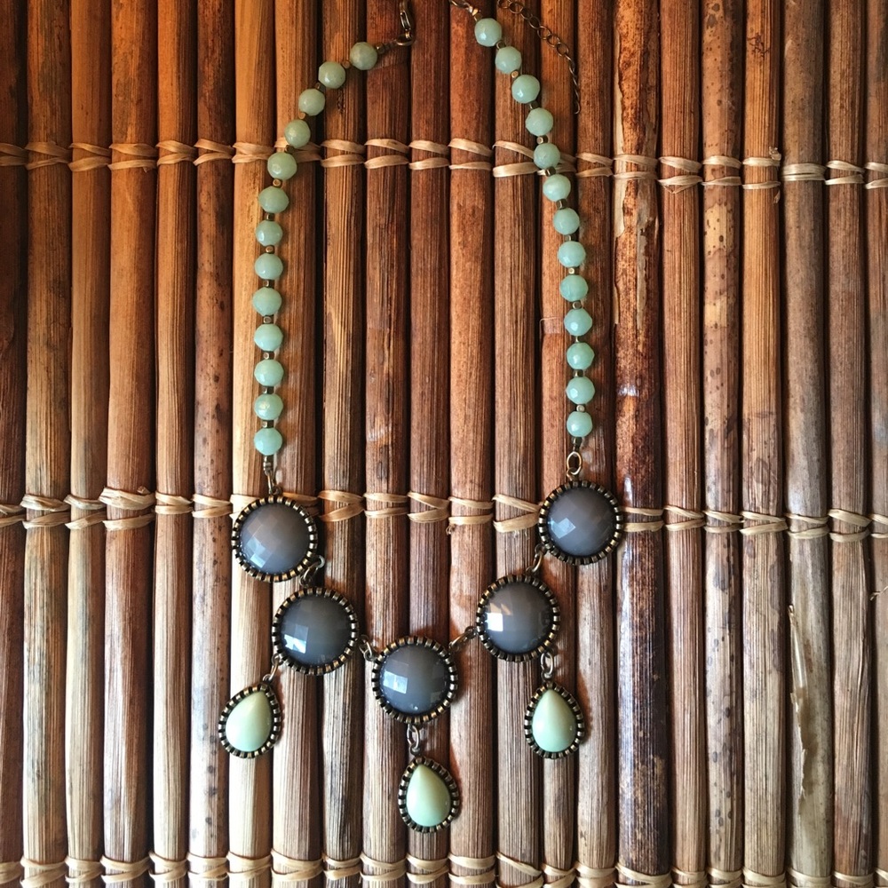 Blue & green necklace