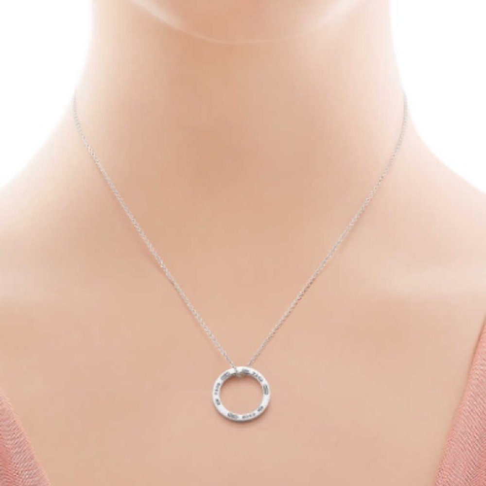 Tiffany and Co. circle pendant