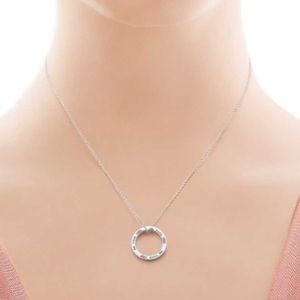 Tiffany and Co. circle pendant