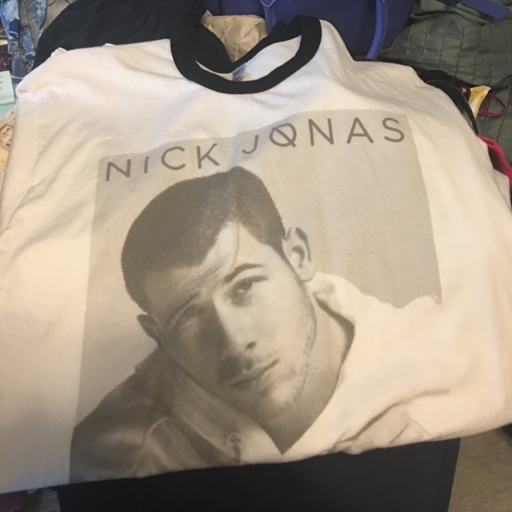 Nick Jonas tour shirt