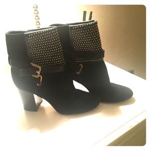 Michael Kors Black Suede booties