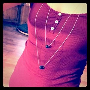 Floating Lava Stone Necklaces