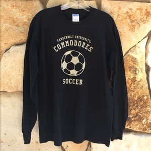 Vanderbilt Soccer long sleeve Shirt