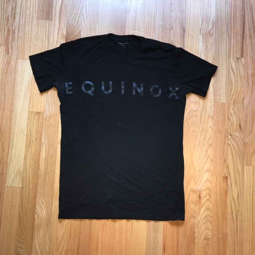 Equinox Fitness Club black crew neck