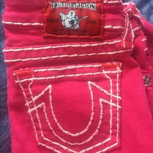 Girls skinny Pink True Religion
