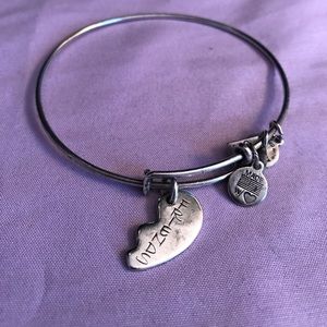 Alex and Ani Friendship Half Bangle