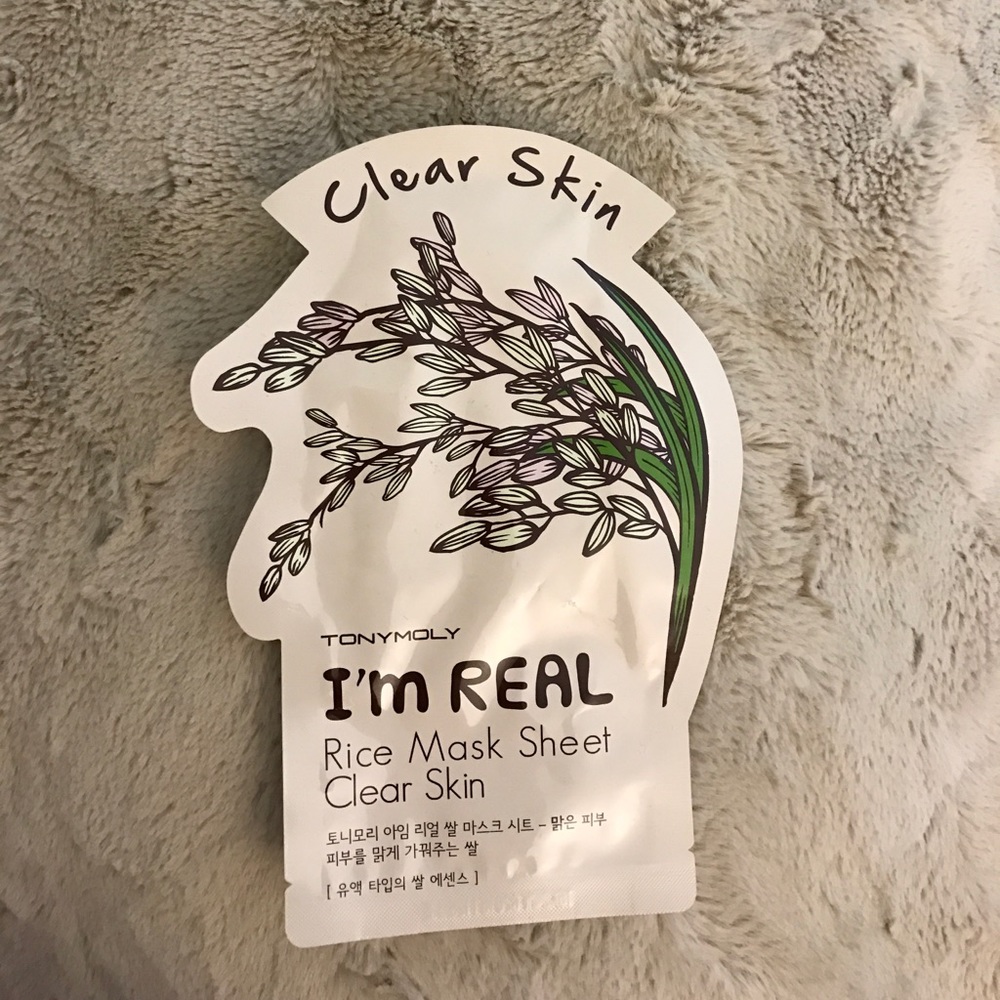 Urban Outfitters Rice Mask - Clear skin