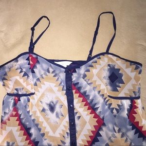 Print tank top