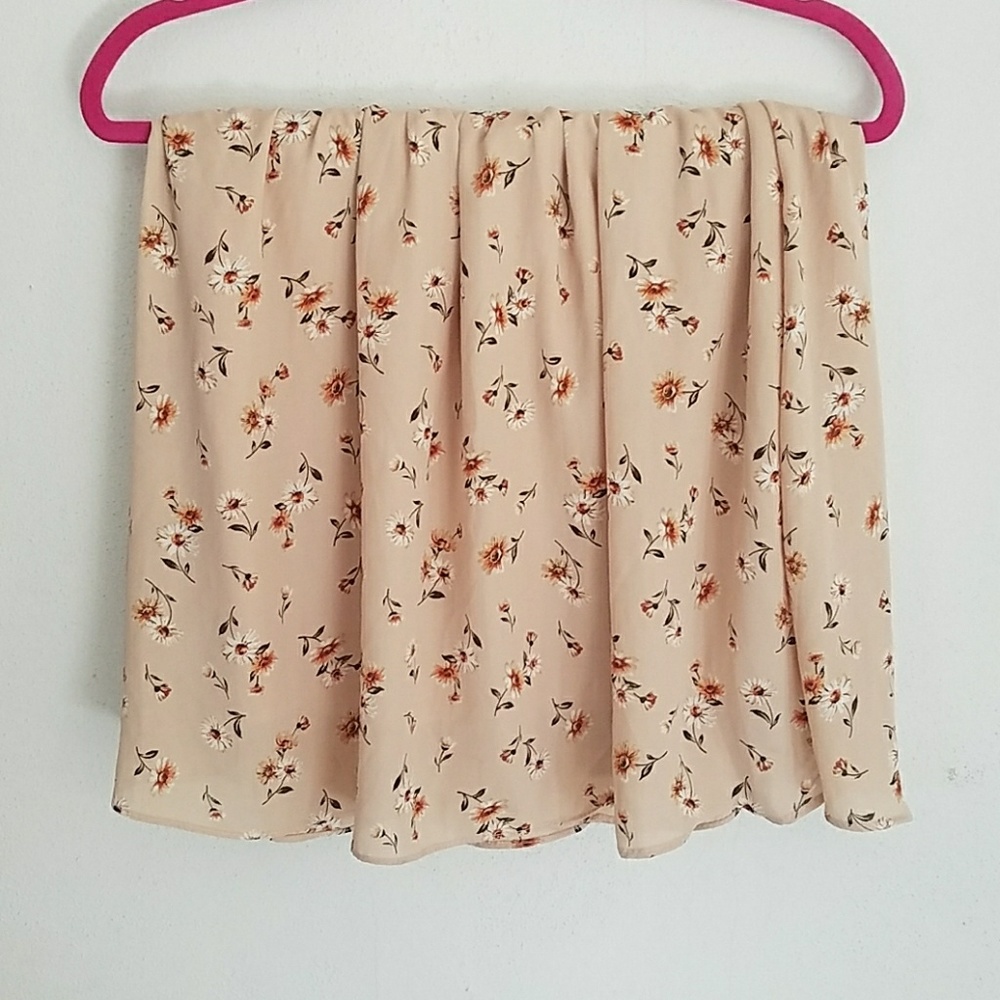 Floral skirt