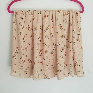Floral skirt