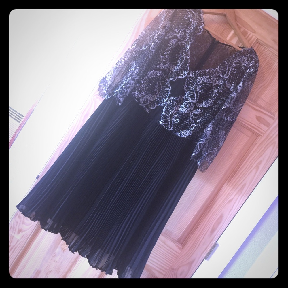 Adrianna Papell cocktail dress.