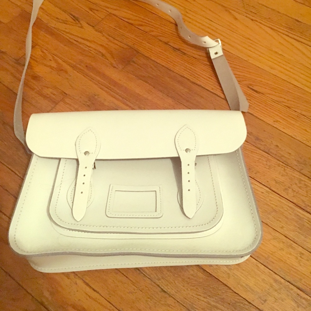 Great white satchel! Perfect for on the go