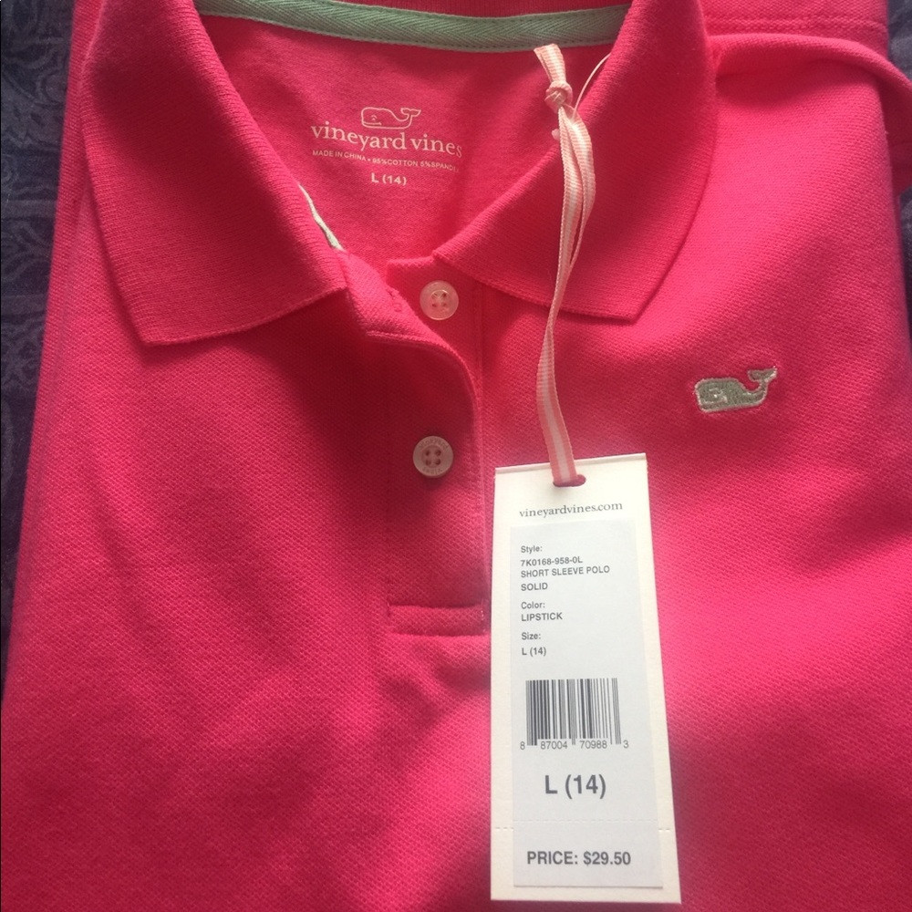 Girls vineyard vine polo