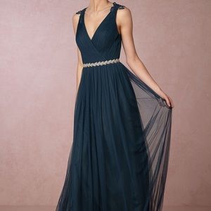 Bhldn bridesmaid dress.